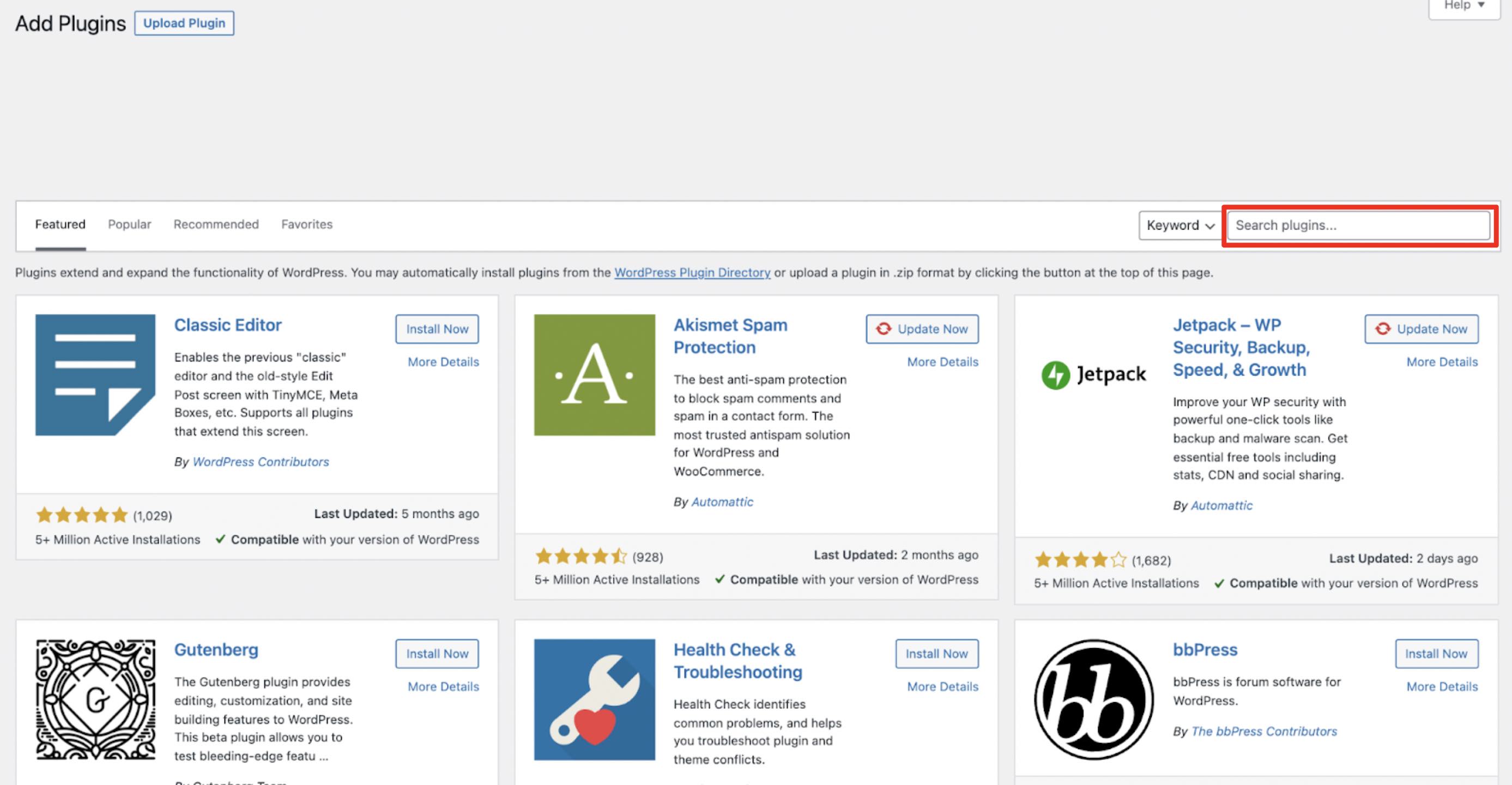 WooCommerce dashboard