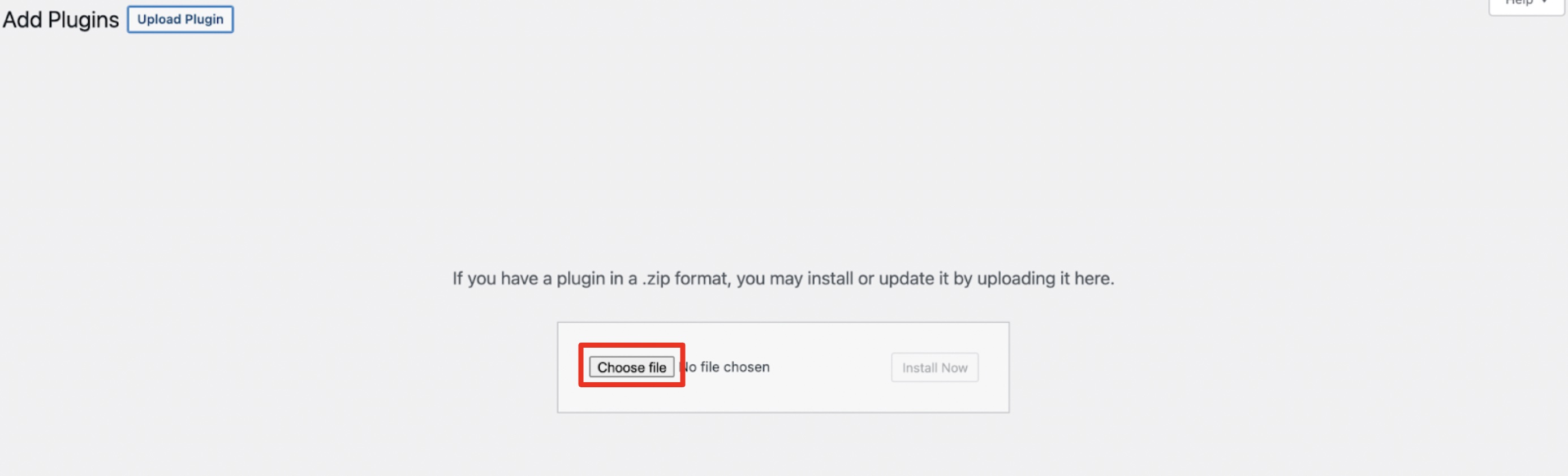Install plugin